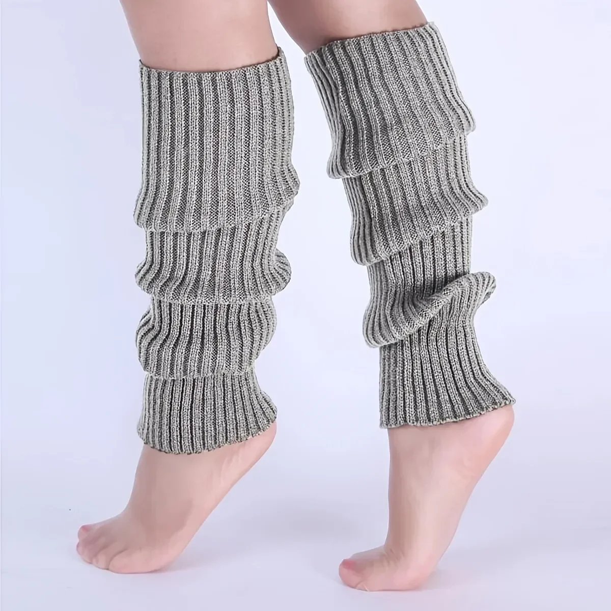 Warm Knitted Leg Warmers for W - огляд і ціна Winter Clothing Leg Warmers