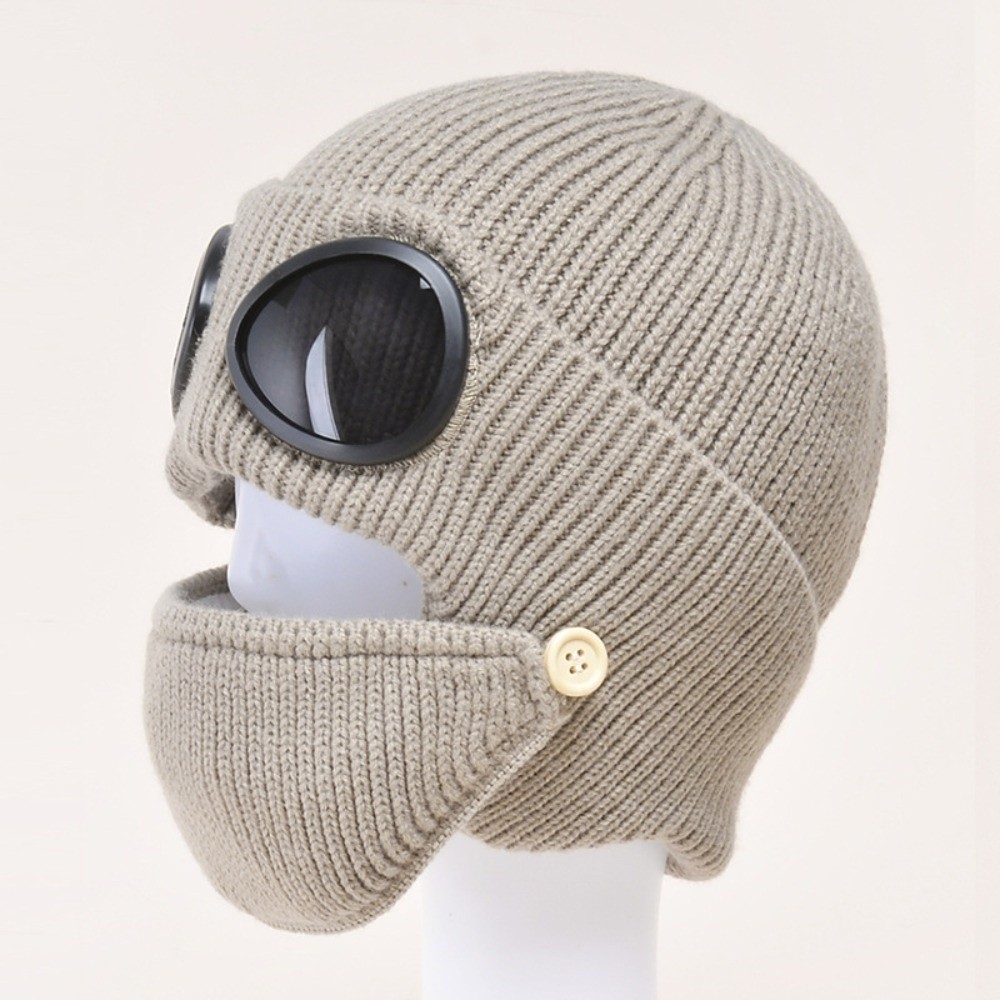 Fleece-lined Warm Woolen Hat w - огляд і ціна Winter Clothing Earmuffs
