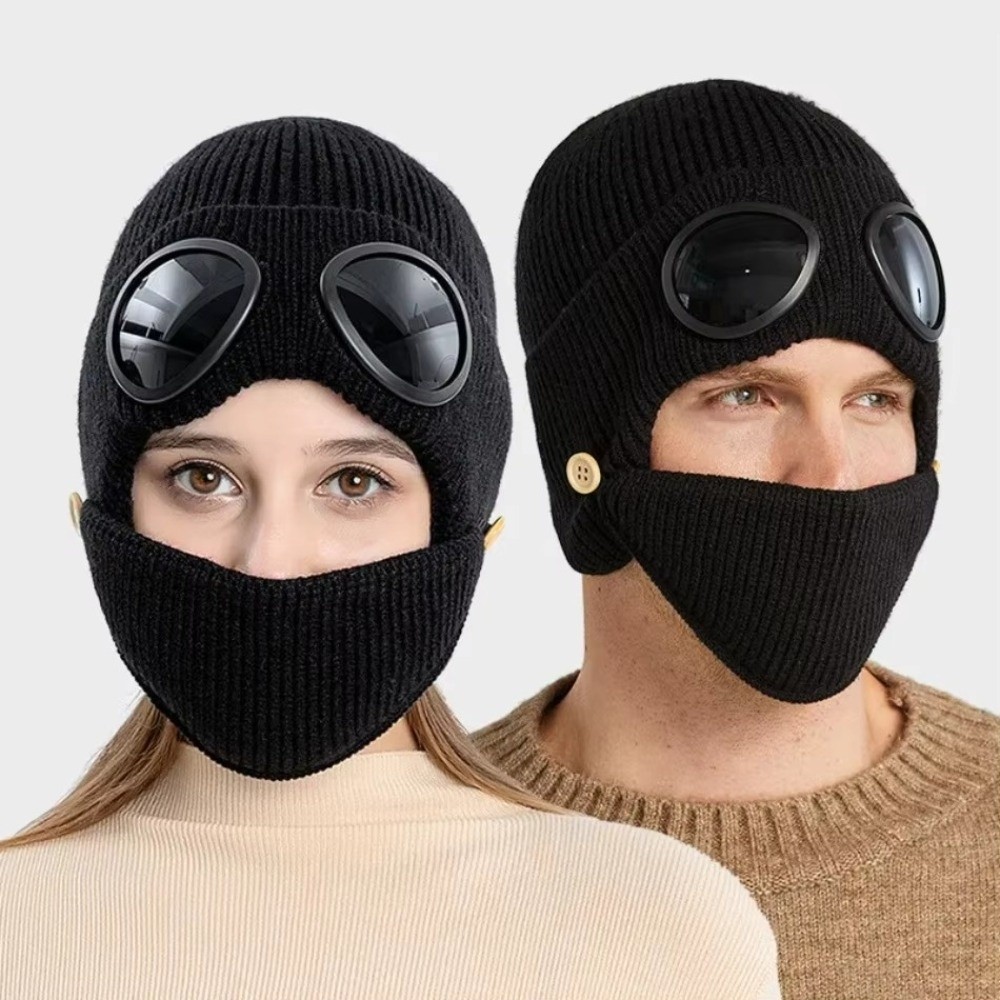 Fleece-lined Warm Woolen Hat w - огляд і ціна Winter Clothing Earmuffs