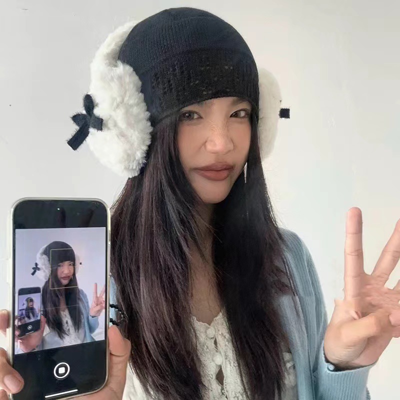 Trendy Bow-knot Ear Muffs Wint - огляд і ціна Winter Clothing Earmuffs