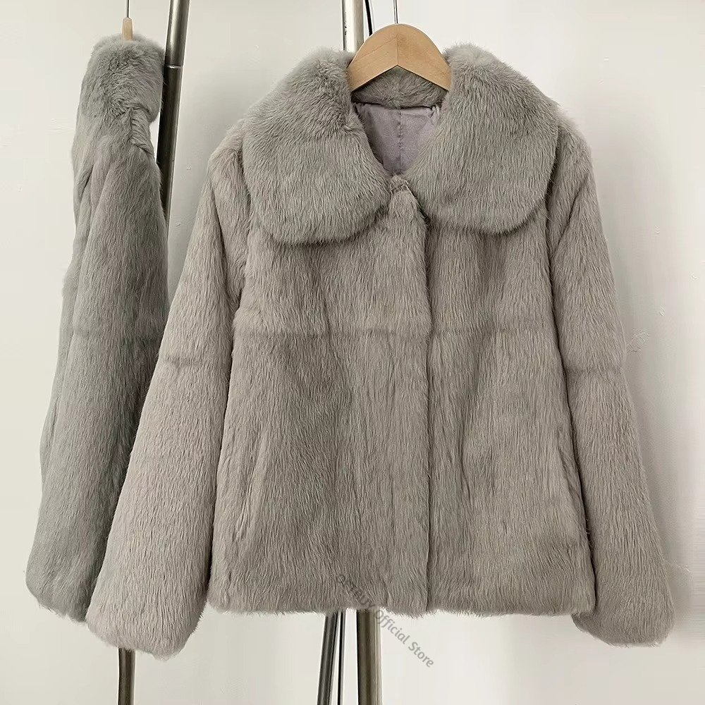 Reality Fur Coat Short Natural - огляд і ціна Winter Clothing Store