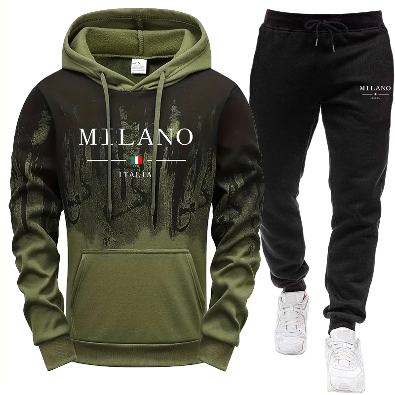 Men's Set/Hoodie/Pants Autumn  - огляд і ціна Winter Wear Clothes